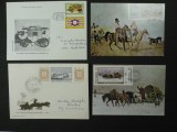 ZIUA MARCI POSTALE ROMANESTI - 2 MAXIME 1970 SI 1972 - 2 FDC-URI 1967 SI 1984