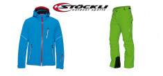 STOCKLI Elvetia Costum SCHI Barbati Material STRECH - AA 20.000 g/m2/24 h. Marime M/L. OUTLET. Produse ORIGINALE NOI REDUSE! foto