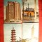 Set 4 Ilustrate China - Cladiri Istorice 1958
