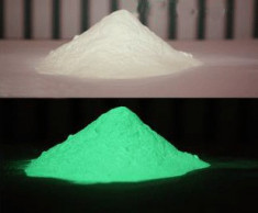 Pigment verde glow in the dark pe baza de apa foto