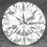 DIAMANT NATURAL ALB-certificat de autenticitate-0,172ct.-3,60 mm diametru-superb, Briliant