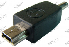 Adapto mini USB - conector DC 1,2 mm - 126918 foto
