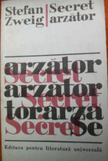 Secret arzator - Autor : Stefan Zweig - 184 foto