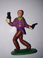 FIGURINA PLASTIC - COWBOY, Hong Kong , anii &amp;#039;80 ( m ) foto