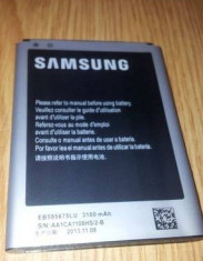 Acumulator pentru Samsung Galaxy Note 2 N7100 Galaxy Note II EB595675LU Li-Ion 3.8V 3100 mAh 2014 foto