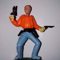 FIGURINA PLASTIC - COWBOY, Hong Kong , anii '80 ( p)