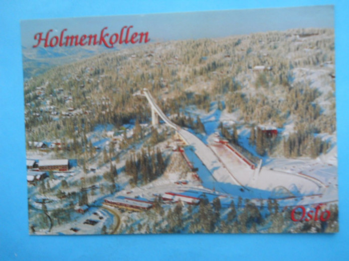 HOPCT 12570 NORVEGIA OSLO -HOLMENKOLLEN / TRAMBULINA DE SKI [ NECIRCULATA]