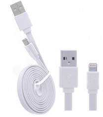 Cablu 8 Pin Lightning USB iPhone 5 5C 5S 6 6 Plus iPad 4 iPad Mini iPod Touch 5 foto