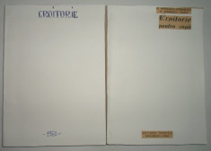 Croitorie pentru femei + Croitorie pentru copii - M. Andrusca Avramescu, N. Stanescu Tautu, editura Tehnica, 1960 foto