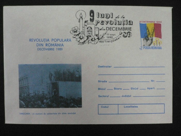 REVOLUTIA POPULARA DIN ROMANIA DECEMBRIE 1989 - 9 LUNI