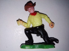 FIGURINA PLASTIC - COWBOY, Hong Kong , anii &amp;#039;80 ( g ) foto