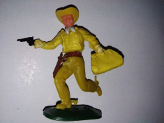 FIGURINA PLASTIC - COWBOY, Hong Kong , anii &amp;#039;80 ( gg ) foto