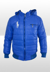 Geaca Sport Ralph Lauren - Pollo Sport - Model Slim Albastru D78 foto