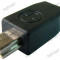 Adapto mini USB - conector DC 1,1 mm - 126919