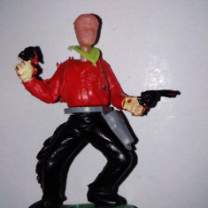 FIGURINA PLASTIC - COWBOY, Hong Kong , anii '80 ( n )