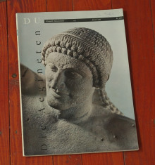 Revista DU - limba germana - revista de arta - 1959 - 78 pagini foto