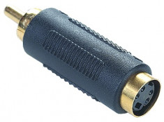 Adaptor S-VIDEO Jack to RCA plug CCV-521 foto