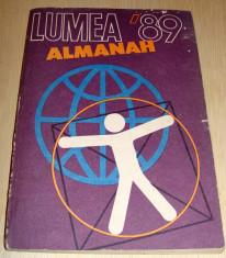 ALMANAH &amp;#039; LUMEA &amp;#039; - ANUL 1989 foto