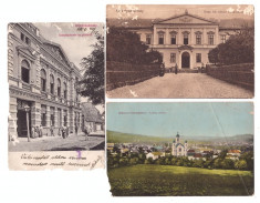 Odorhei, Covasna 1906-1915 3 carti postale uzate foto