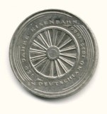 GERMANIA 5 MARCI MARK 1985 G EISENBAHN CAILE FERATE 150 ANI STARE AUNC
