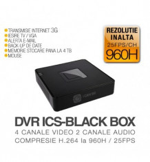 DVR ICS-BLACK BOX 4 canale video, 2 canale audio foto