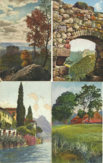 Pictura - lot carti postale vechi foto