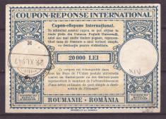 1947 - Cupon de raspuns international circulat foto