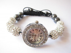 Bratara Ceas Shamballa white foto