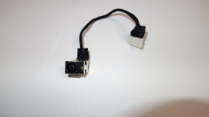 CONECTOR ALIMENTARE (MUFA) JACK LAPTOP HP COMPAQ CQ56 G56 CQ62 G62 SERIES - ORIGINALA ! Foto reale ! foto