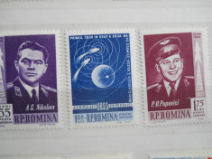 1962 LP 547 Primui zbor in grup Vostok 3 si 4 foto