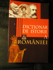 Dictionar de istorie a Romaniei foto