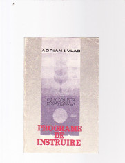 ADRIAN I. VLAD -BASIC -PROGRAME DE INSTRUIRE foto