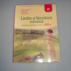 Manual de Limba si Literatura Romana pentru clasa a XII-a (Editura ART) foto