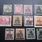 4258-I-Set de 12 Timbre vechi Germania Reich- Sarre, originale sarniera 1930- 40