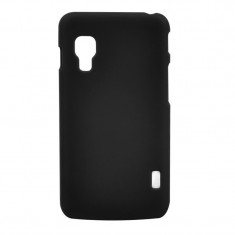 Carcasa LG Optimus L5 2 E460 Procell TPU Hard Rubber Negru foto