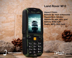 Telefon rezistent ip68 land rover m12 - baterie 4500 mah foto