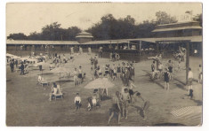 Lacul Sarat (Chiscani, Braila) - Ilustrata 1929 foto