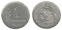 Argentina 1 centavo 1972 cc foto