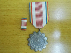 Medalia a XXV-a aniversare a elberarii Patriei foto