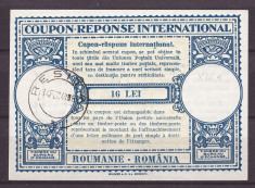 1938 - Cupon de raspuns international circulat foto