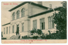 1246 - Olt SLATINA, agriculture school - old postcard - used - 1910 foto