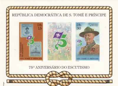 COLITA TIMBRE NED.SAO TOME E PRINCIPE 1982 CERCETASI 25 E foto