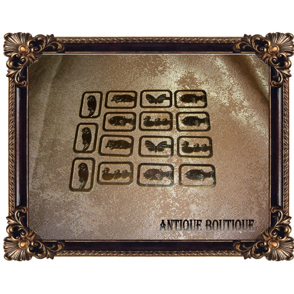 Download Mini decoratiuni vintage placate cu aur 24k, Italia ...
