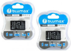 BLUMAX | 2 Acumulatori compatibili Nikon EN EL20 ENEL20 | 1 J1 | Infochip foto