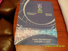 program F.C. Timisoara - Partizan Belgrad foto