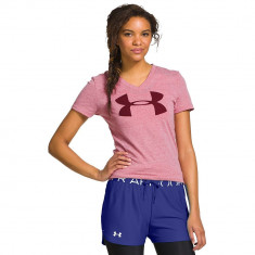 Under Armour Tri-Blend Big Logo V-Neck - Women&amp;#039;s | Produs 100% original | Livrare cca 10 zile lucratoare | Aducem pe comanda orice produs din SUA foto