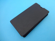 Husa Nokia Lumia 520 Flip Cover Tip Carte cu Stand !!! Folie de protectie display CADOU !!! foto