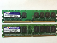 KIT RAM A-data 2 x512 DDR2 - poze reale ! foto