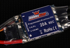 HobbyKing 20A BlueSeries Brushless Speed Controller (FS00635) foto