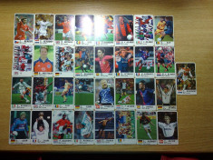 Lot 65 stikere/cartonase fotbalisti Euro 2000 foto